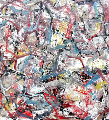 Contemporary Abstract Expressionist artist Matthew Dibble