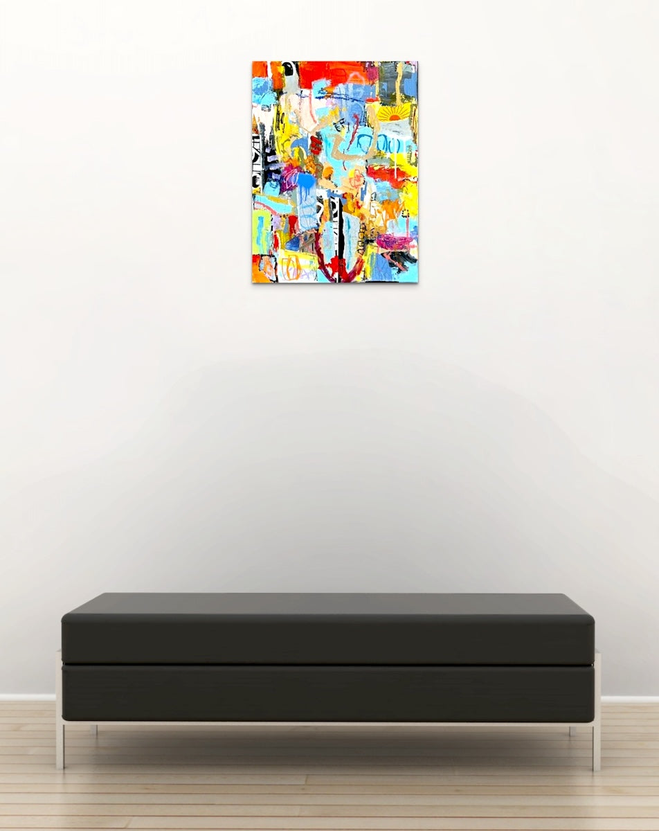 MIDDAY MADNESS by Abstract Expressionist Artist Jeffrey Tover | Galerie ...
